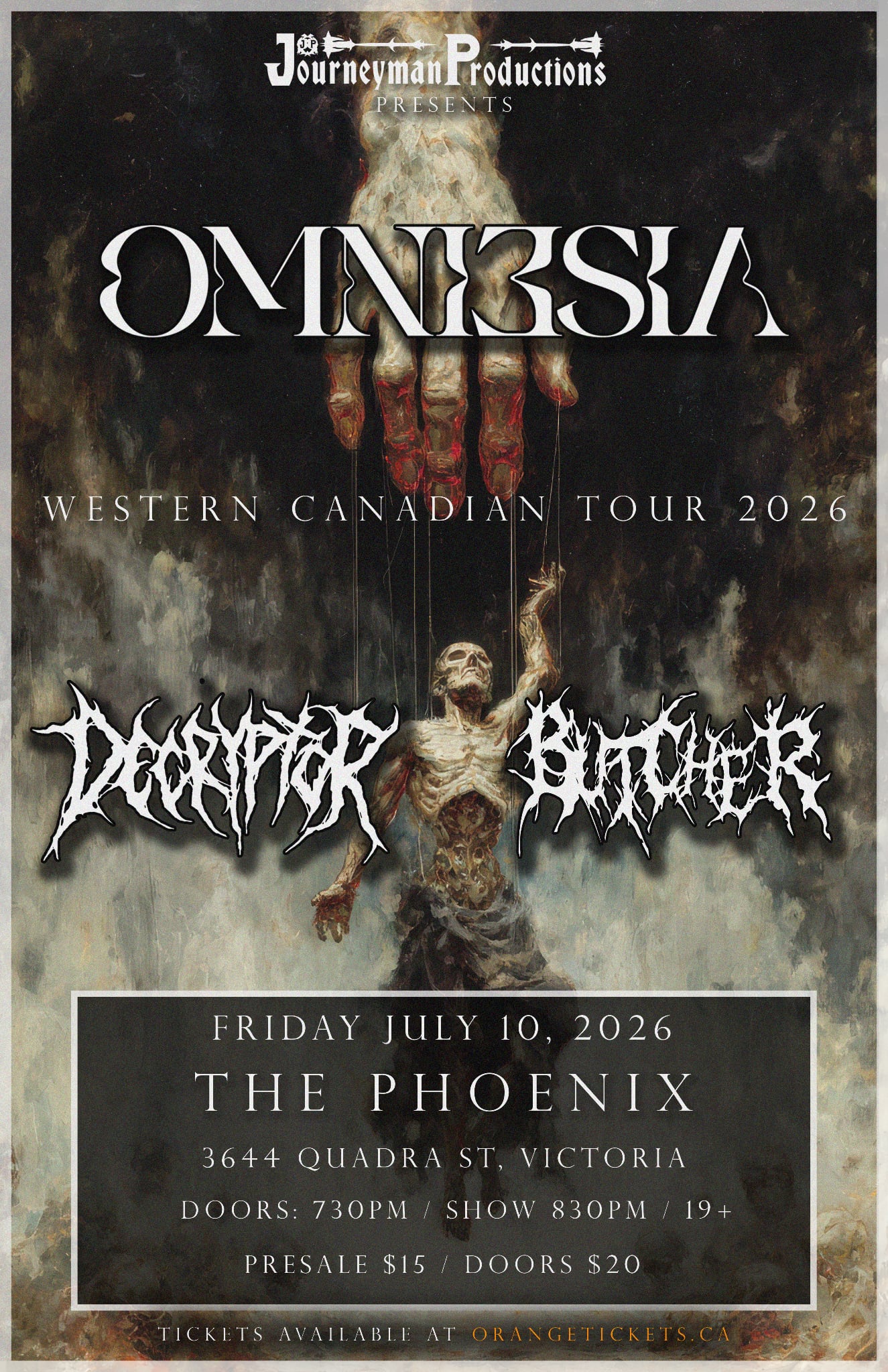 Omniesia / Decryptor / Butcher - VICTORIA