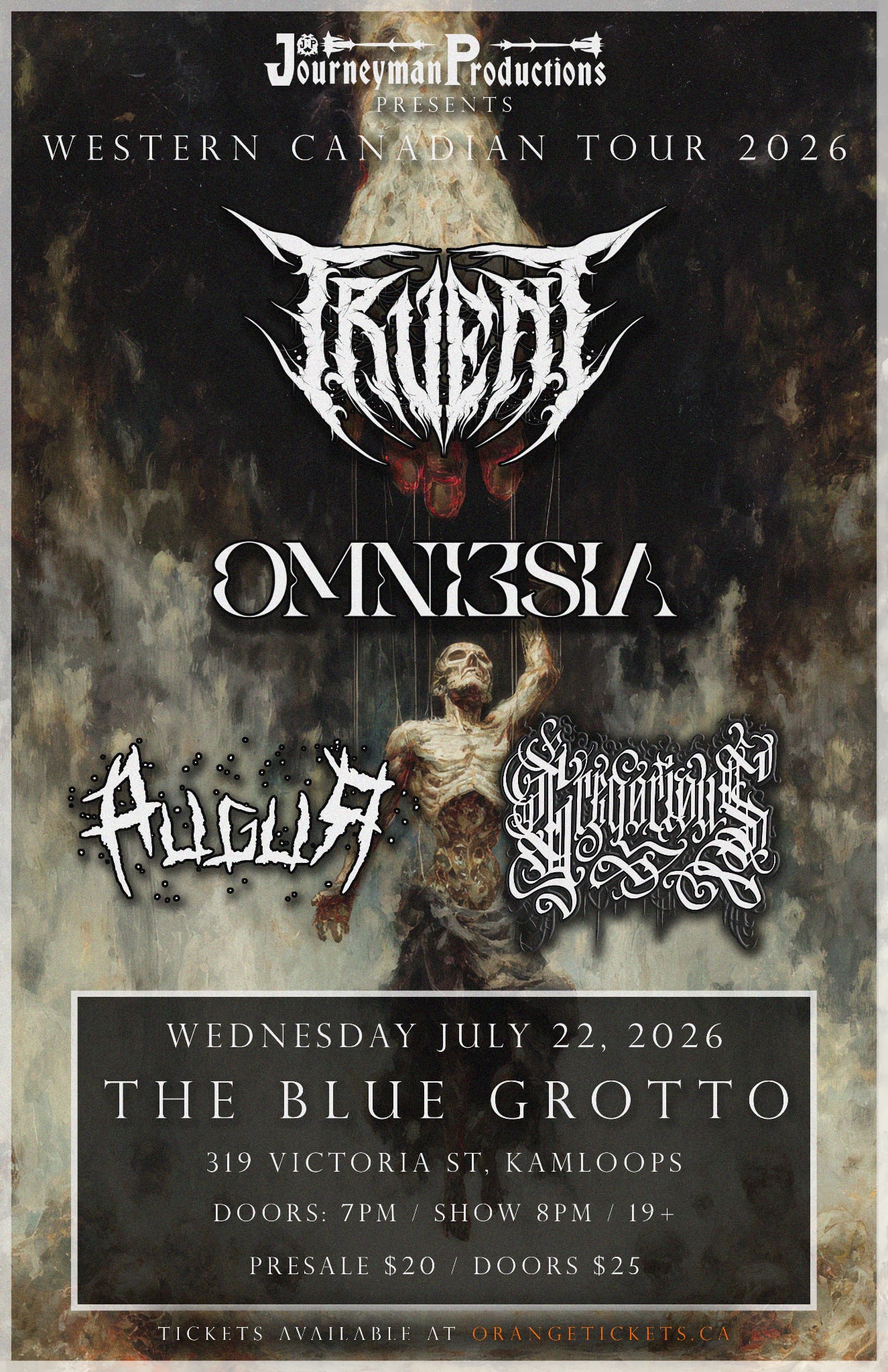 Truent / Omniesia / Augur / Gregorious - KAMLOOPS