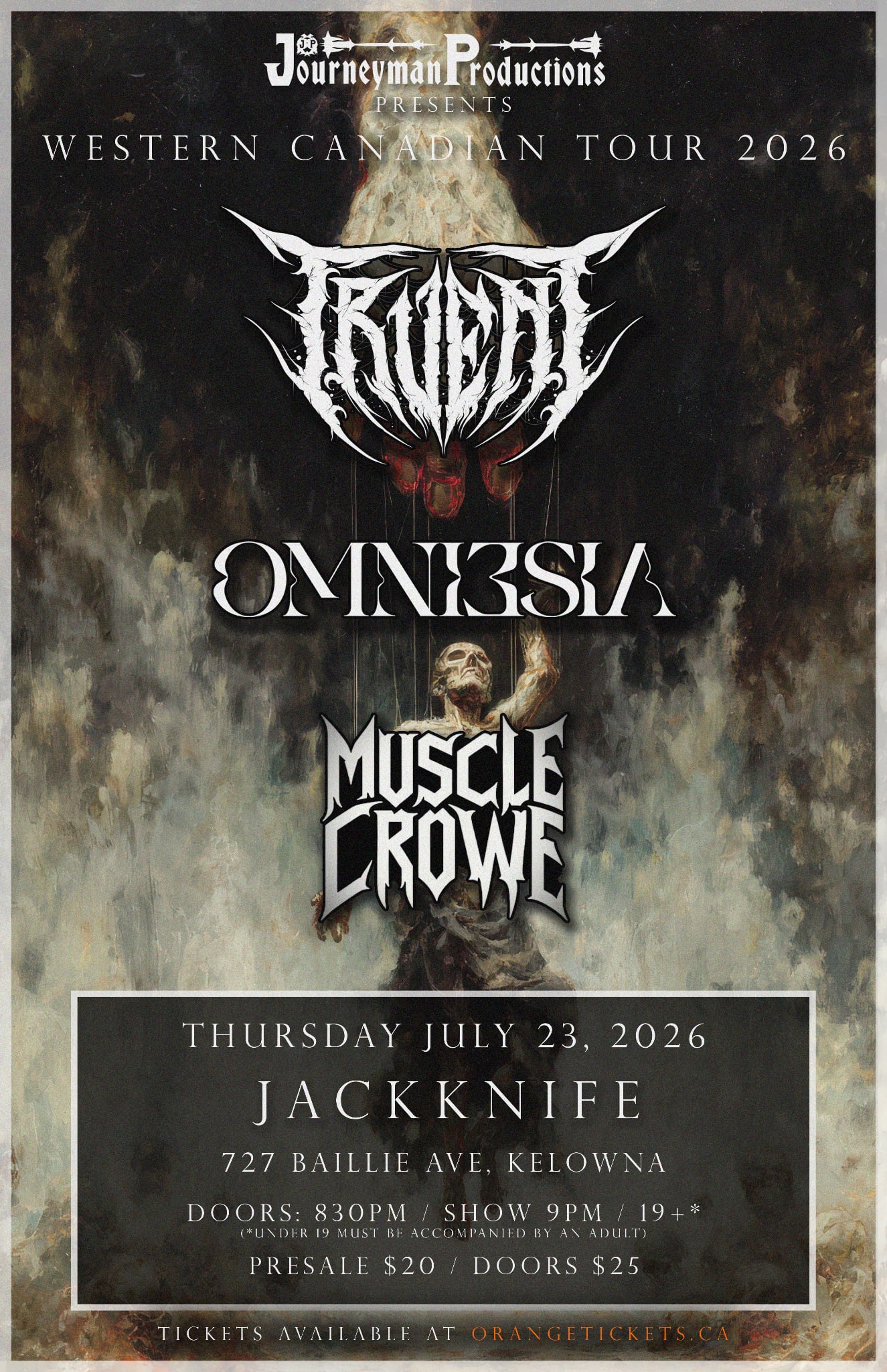 Truent / Omniesia / Muscle Crowe - KELOWNA