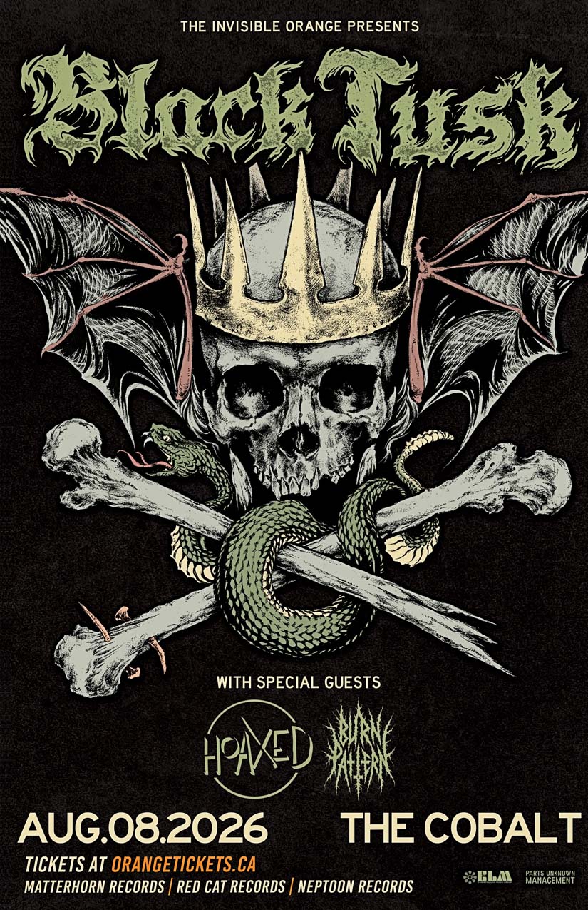 BLACK TUSK // HOAXED // BURN PATTERN